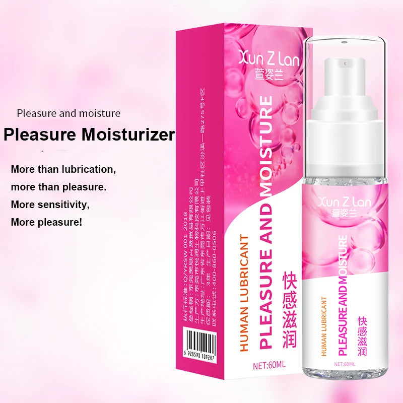 Lubricante refrescante y lubricante calentador para parejas, Gel intenso para orgasmo, 60ml, pasión, humedad del placer, lubricante de hielo suave para Vagina Anal