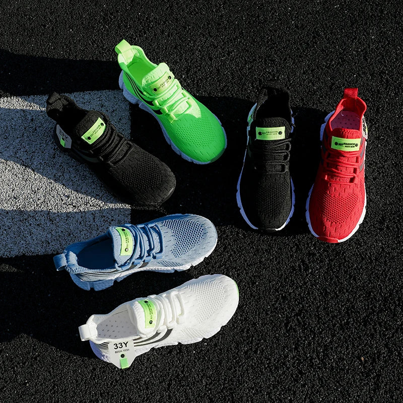 Zapatillas de deporte para hombre, zapatos informales clásicos transpirables, zapatillas de Tenis para hombre, novedad de 2024, zapatos cómodos de malla para exteriores para hombre, Tenis Masculino