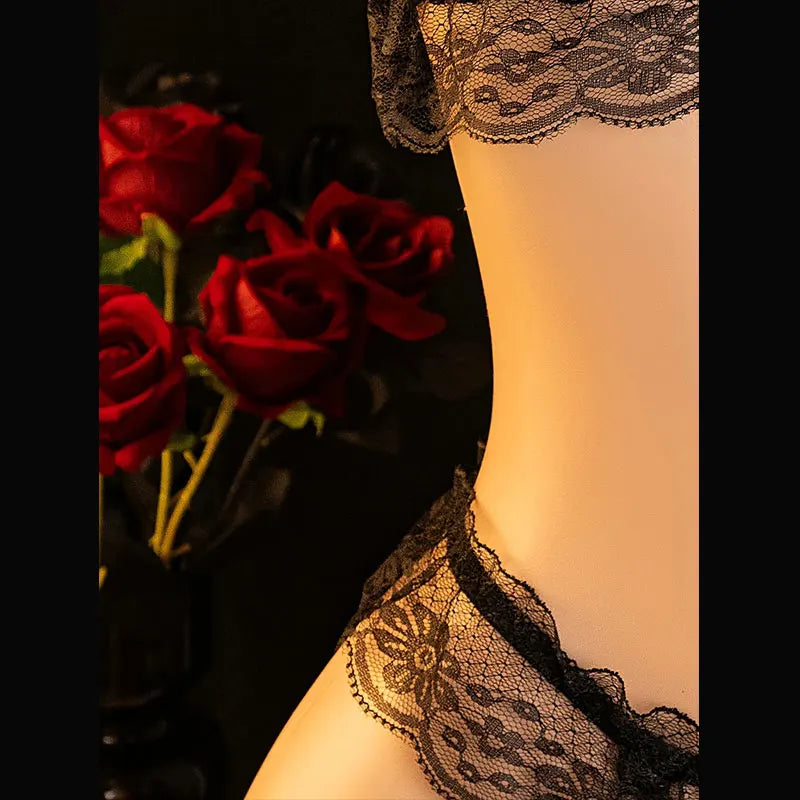 Conjunto de 2 piezas de sujetador con cuentas y tanga, lencería sexy para mujer, sujetadores con perlas deslizantes, disfraz erótico transparente, ropa interior íntima de fantasía