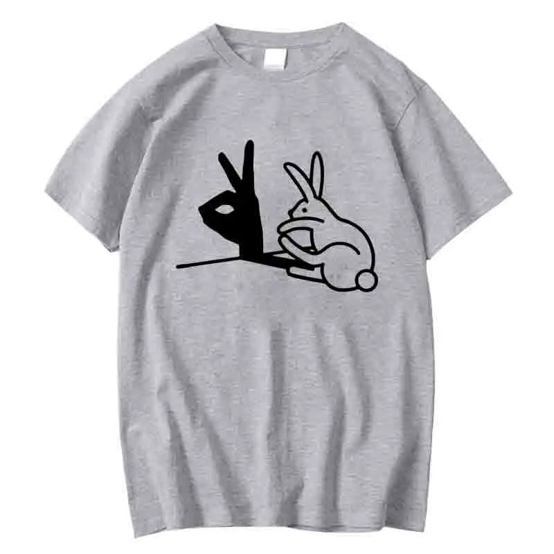 Camiseta informal a la moda para hombre, mezcla de algodón de alta calidad, camiseta con estampado de diseño divertido y fresco, camiseta holgada de verano para hombre, camisetas con cuello redondo para hombre, camiseta sup