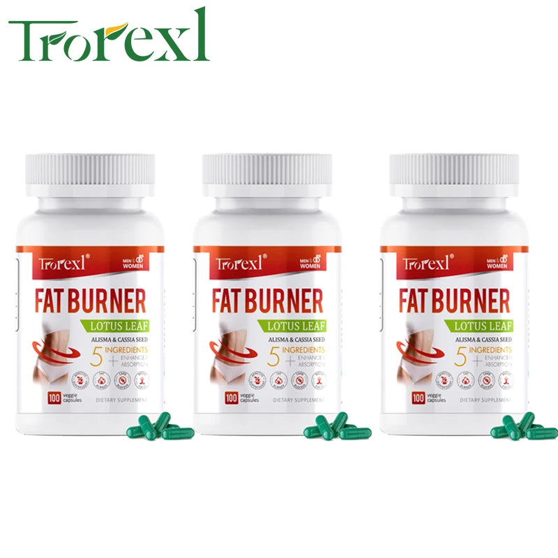 Cápsulas Dietéticas Saludables Unisex, 5 Ingredientes Naturales que Promueven el Metabolismo y Aumentan la Saciedad