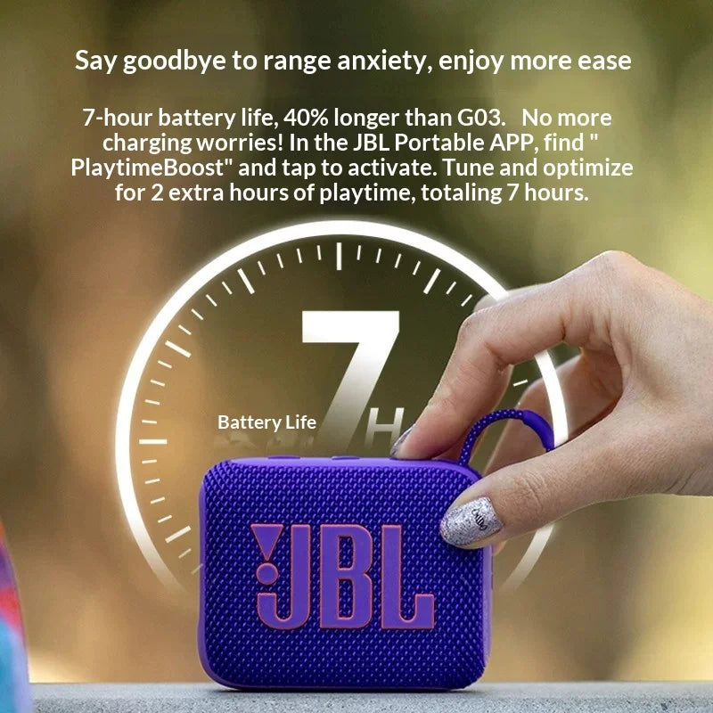 Altavoces de escritorio JBL Go 4 de lujo y elegantes, apariencia exquisita, sistema de sonido de calidad para el hogar y la oficina, para el uso diario.