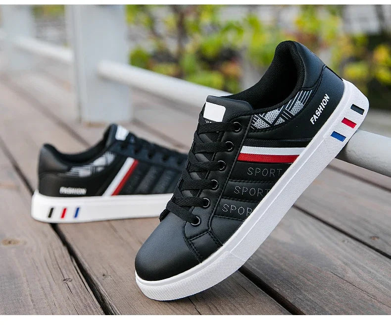 Zapatillas Casuales para Hombre 2026, Nuevas Zapatillas Blancas con Cordones a la Moda, Zapatos Deportivos Cómodos para Estudiantes, Tallas Grandes, Zapatillas Vulcanizadas