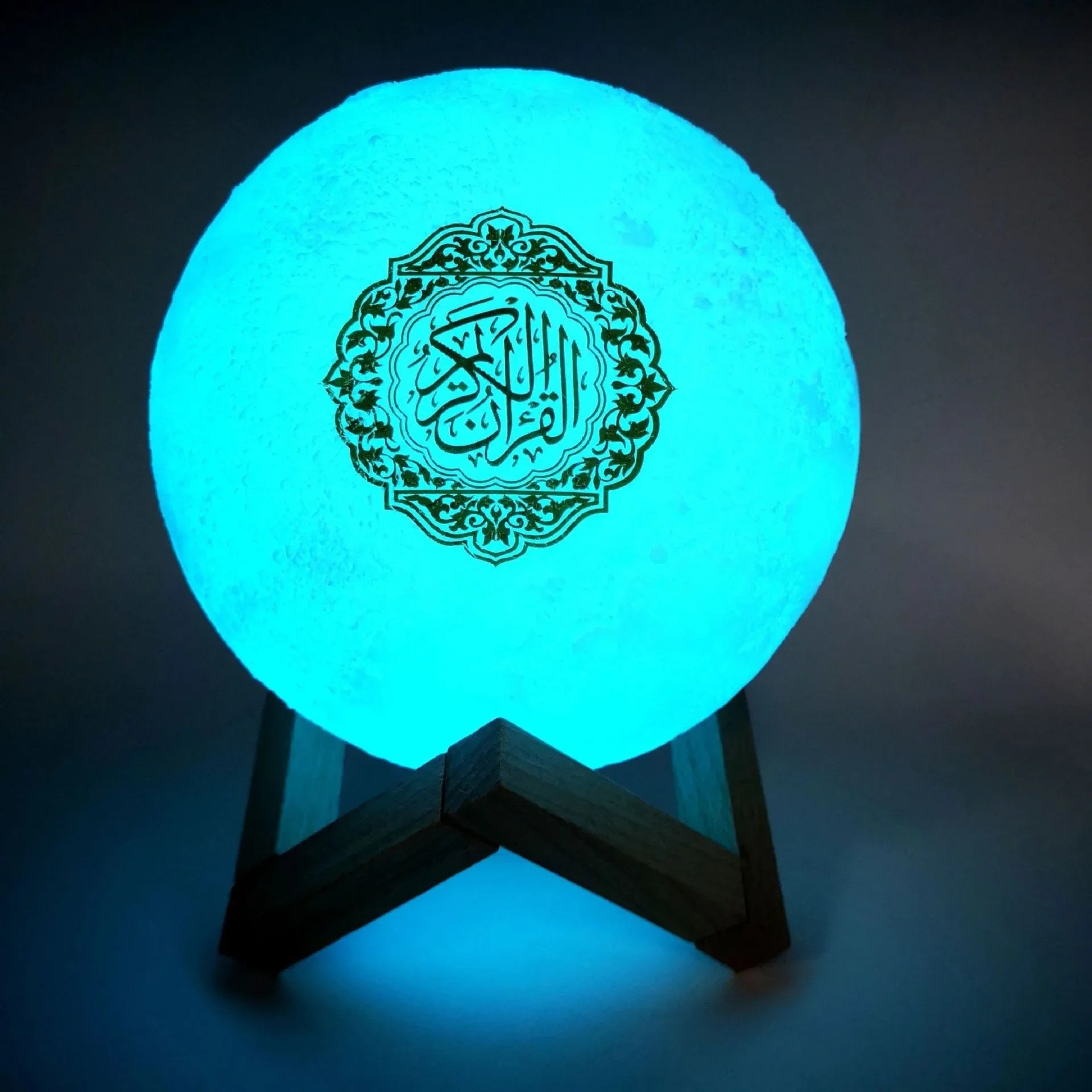Azan-luz nocturna musulmana, Corán, portátil, inalámbrico, Caixa De Som, Altavoz Bluetooth, caja De sonido De música, lámpara sagrada Blutooth, Mini deflector