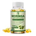 Cápsula de extracto de Moringa antiestrés mejora el sueño mejora la inmunidad antioxidante - 60/120 cápsulas