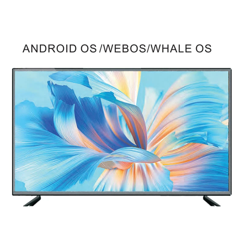 Smart TV LED con WiFi y para Bluetooth 4K UHD TV sin marco disponible en tamaños de 32 pulgadas y más grande para hoteles