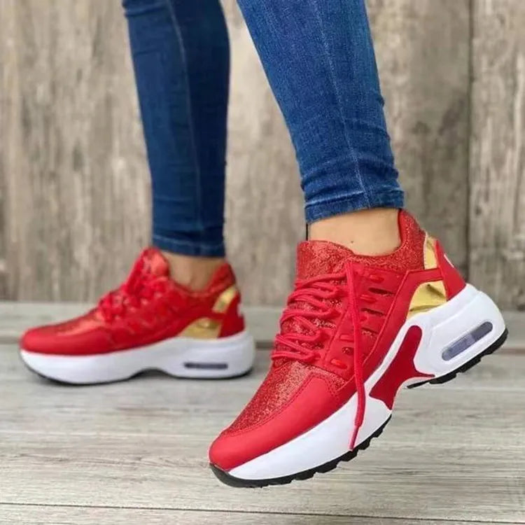 Tenis Mujer Zapatillas De deporte plataforma zapatos casuales para Mujer 2025 nueva comodidad malla antideslizante Zapatillas De correr De talla grande Zapatillas De Mujer