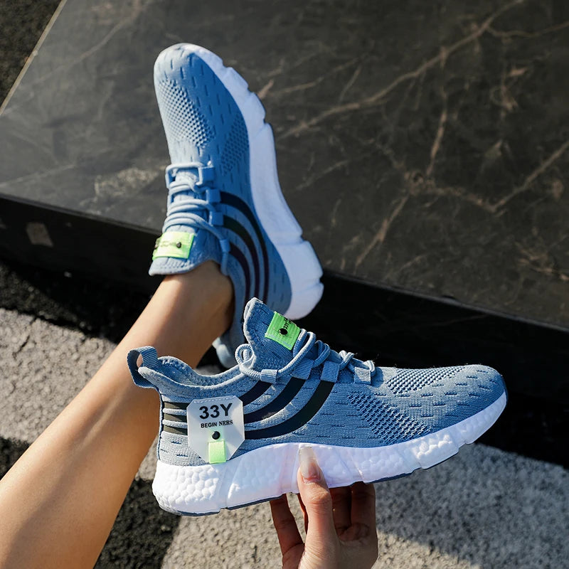Zapatillas de deporte para hombre, zapatos informales clásicos transpirables, zapatillas de Tenis para hombre, novedad de 2024, zapatos cómodos de malla para exteriores para hombre, Tenis Masculino
