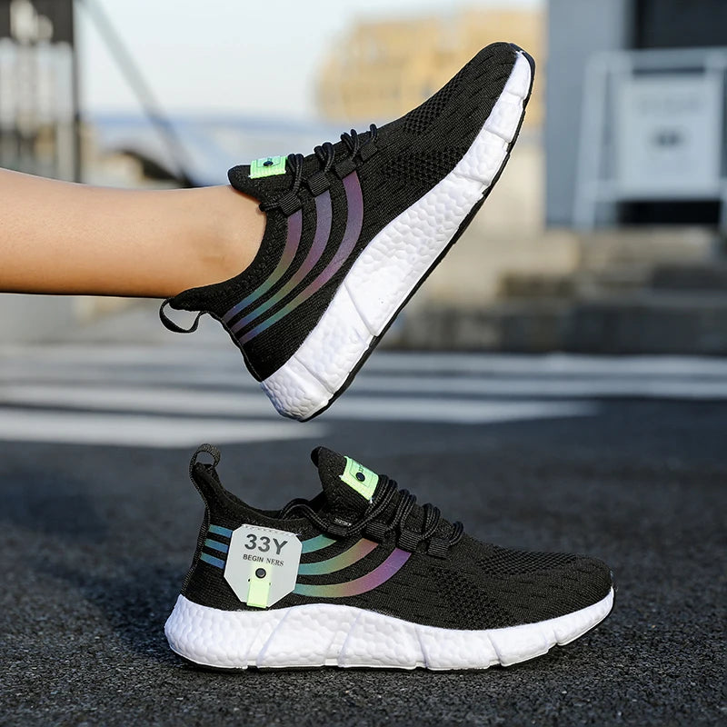 Zapatillas de deporte para hombre, zapatos informales clásicos transpirables, zapatillas de Tenis para hombre, novedad de 2024, zapatos cómodos de malla para exteriores para hombre, Tenis Masculino
