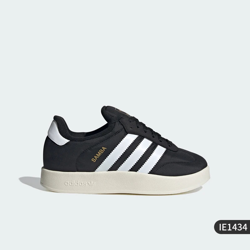 Adidas genuinos tres rayas hombres y mujeres clásico casual suela gruesa zapatos bajos IE1434