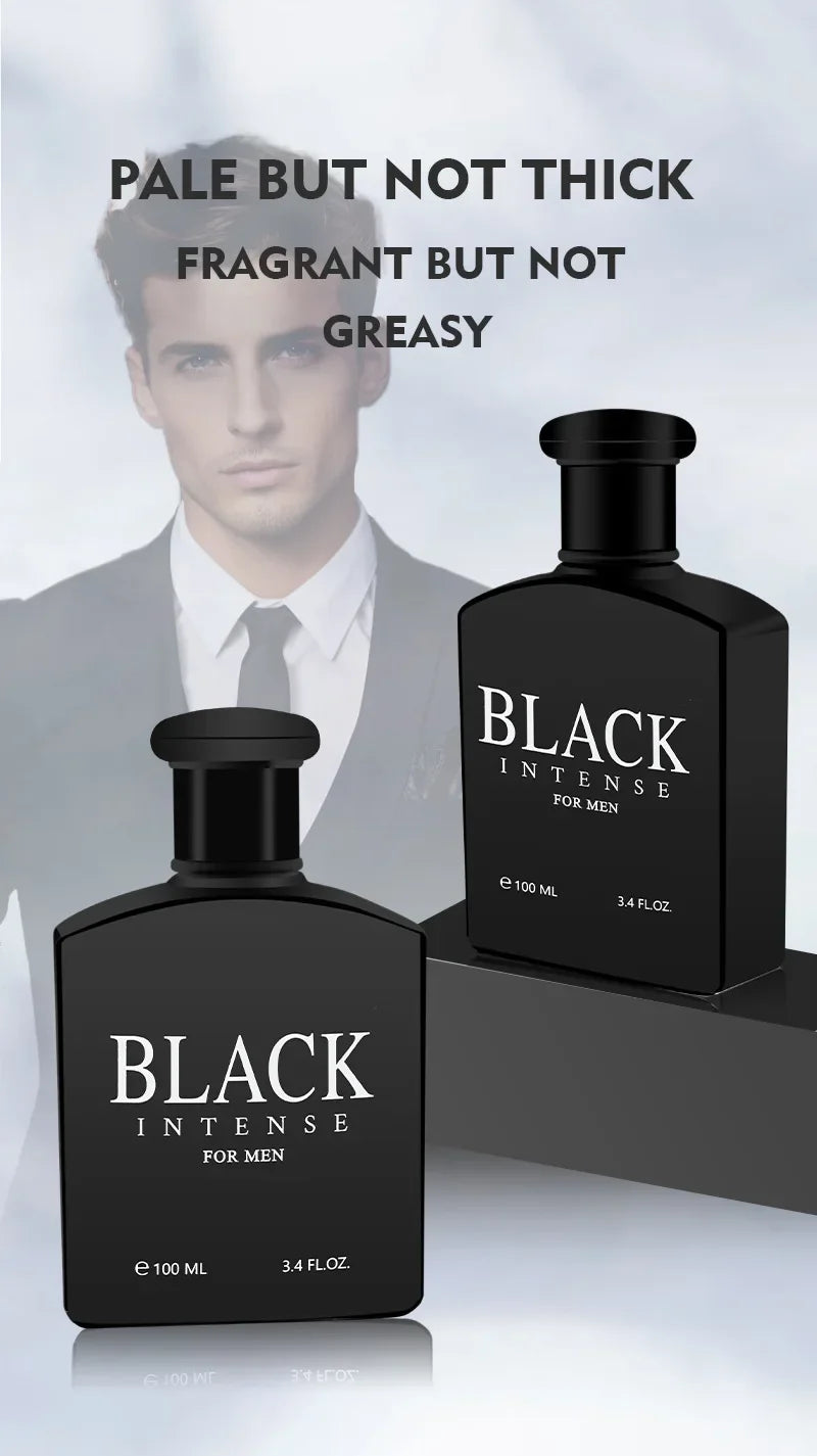 Perfume de Marca de 100 ml, Perfume Masculino Musk, Spray de Larga Duración, Fragancia Floral Ligera, Regalo Romántico y Seductor