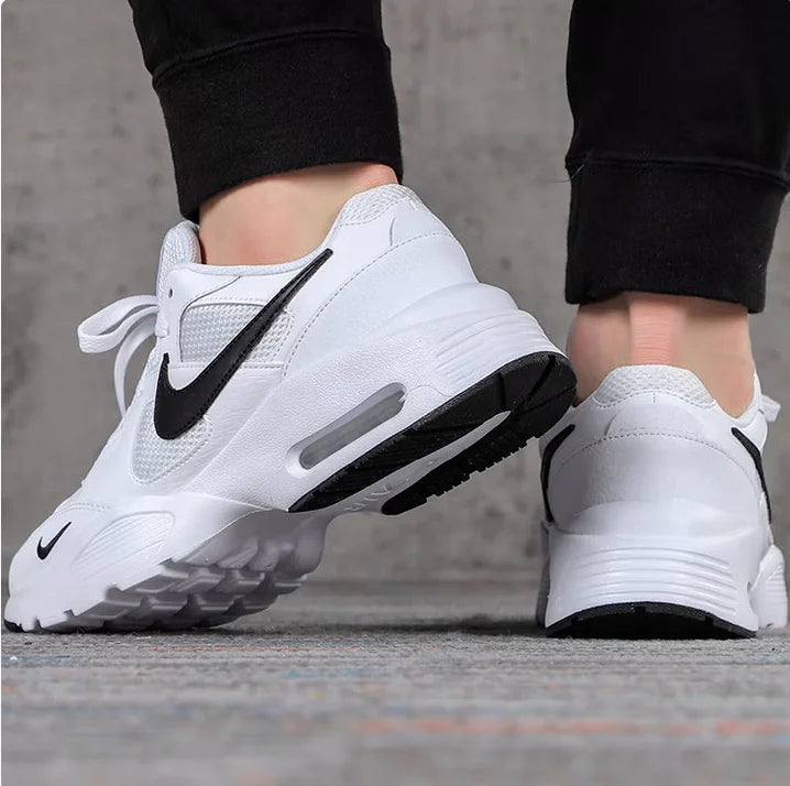 Nike's Nuevas zapatillas deportivas para hombre con amortiguación de aire para senderismo y fitness, ligeras y cómodas, con un diseño superior en capas, adecuadas para viajes y deportes diarios, Air Max Fusion, zapatillas