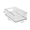 Caja de almacenamiento transparente para refrigerador, organizador de frutas y verduras, contenedor transparente para cocina, almacenamiento de alimentos y bebidas, 2030