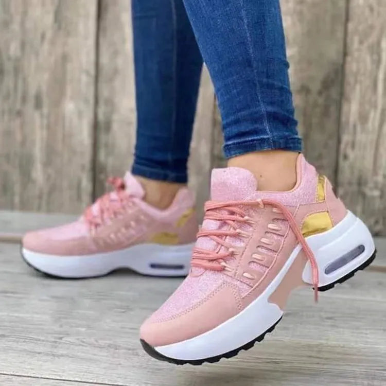 Tenis Mujer Zapatillas De deporte plataforma zapatos casuales para Mujer 2025 nueva comodidad malla antideslizante Zapatillas De correr De talla grande Zapatillas De Mujer