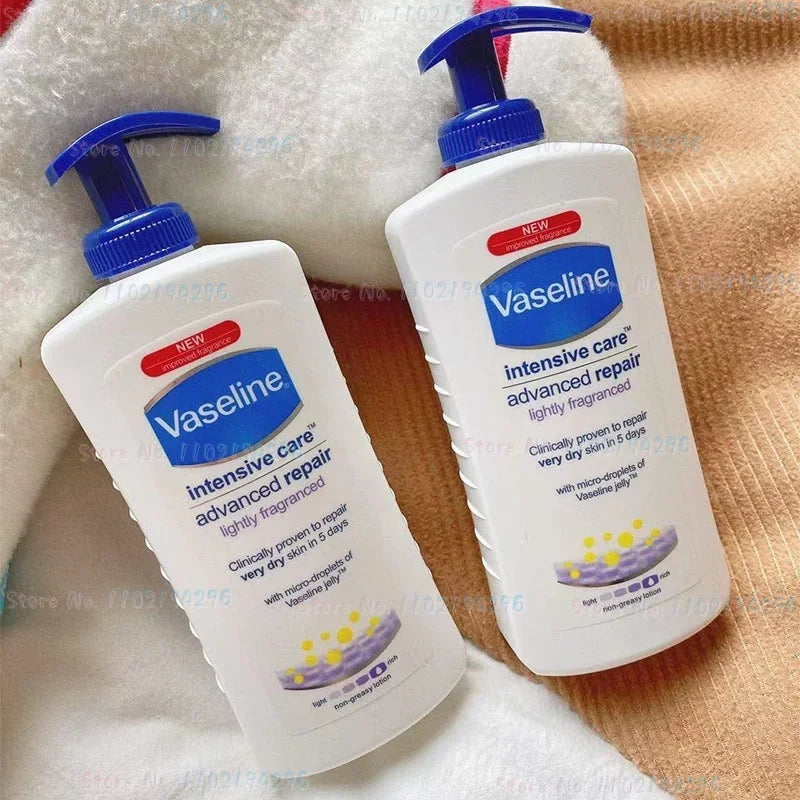 Loción corporal vaselina de 400ML, crema hidratante corporal para hombres y mujeres, fragancia hidratante, nutritiva