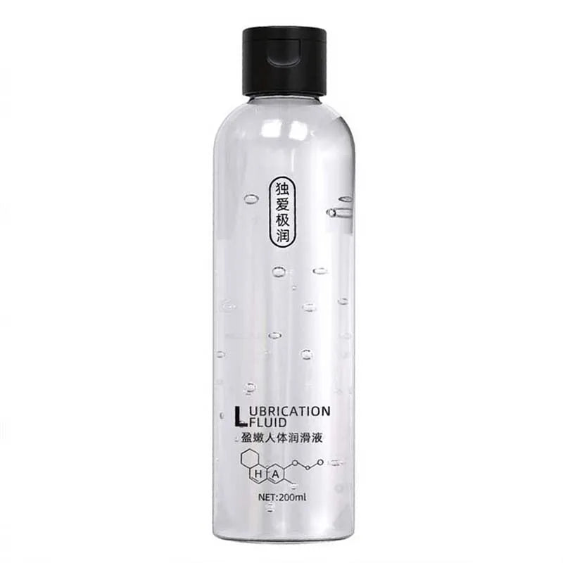 Lubricante íntimo a base de agua 60ML/200ML/500ML Hipoalergénico de secado rápido, no grasoso, fácil de limpiar para hombres y mujeres