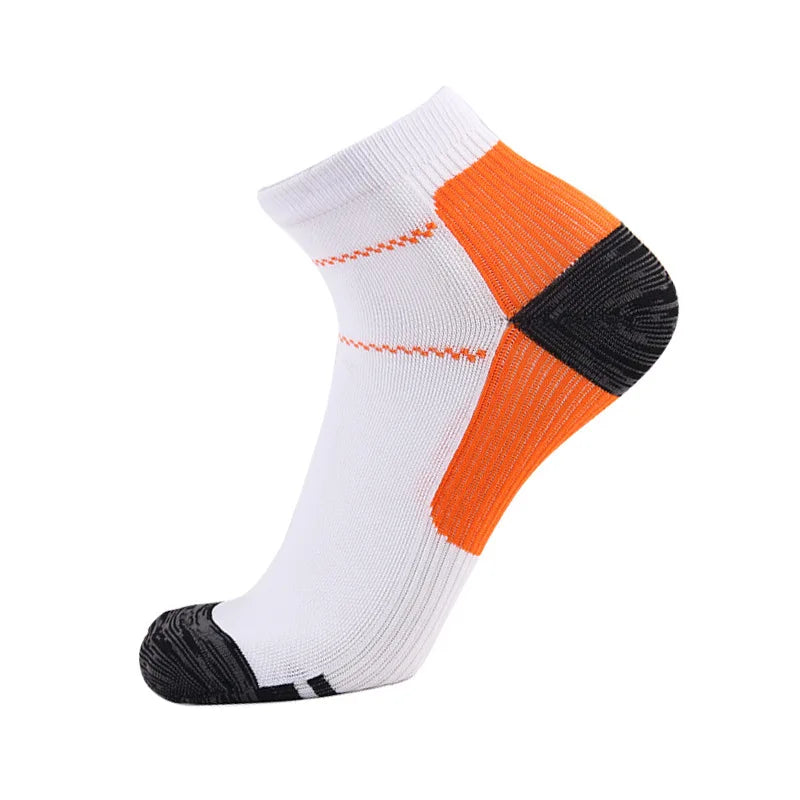 1 par de calcetines para fascitis plantar con soporte para el arco para hombres y mujeres, los mejores calcetines de compresión para el tobillo para aliviar el dolor en el pie y el talón,
