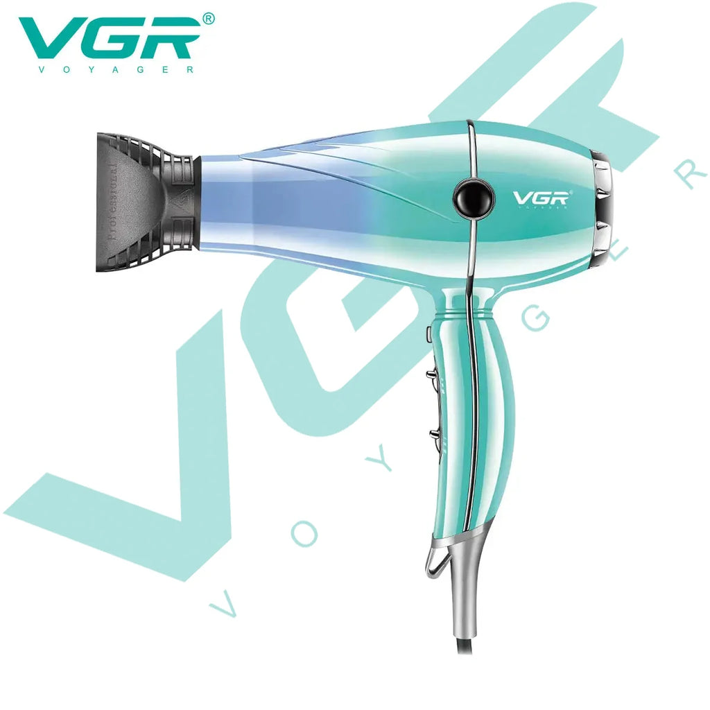 VGRV-452 secador de pelo profesional para el cuidado del cabello 2000-2400W súper fuerte energía eólica dormitorio hogar iones negativos cuidado del cabello estilo viento