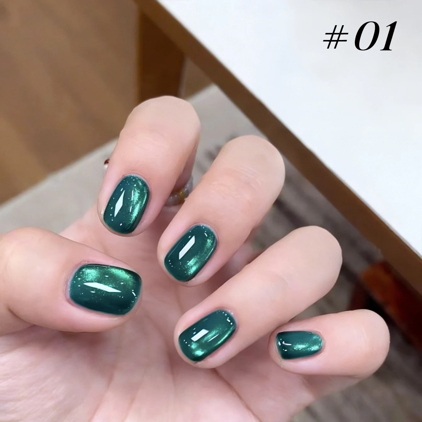 1-12 Uds. Esmalte de Uñas en Gel Magnético Ojo de Gato Marrón con Luz Azul, Larga Duración, Novedad 2026, Suministros para Uñas, Arte de Uñas, Venta Caliente