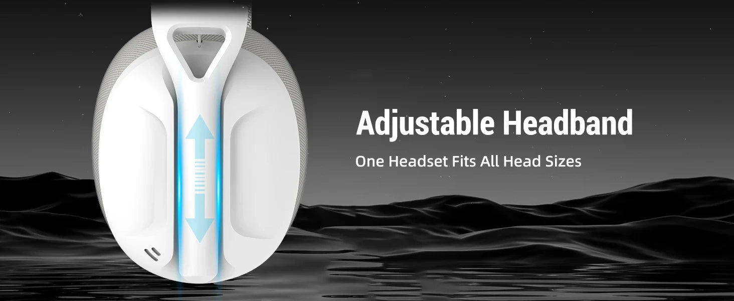 ATTACK SHARK L80 Auriculares para juegos ultraligeros de tres modos Auriculares para juegos inalámbricos ligeros para PC/PS4/PS5/Switch/Xbox