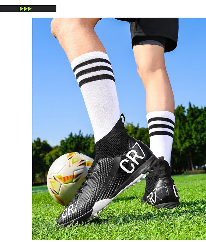 Nuevas botas de fútbol para hombre, gran oferta, zapatos de fútbol profesionales de alta calidad, zapatillas de fútbol para mujer, zapatillas unisex ultraligeras TF/FG