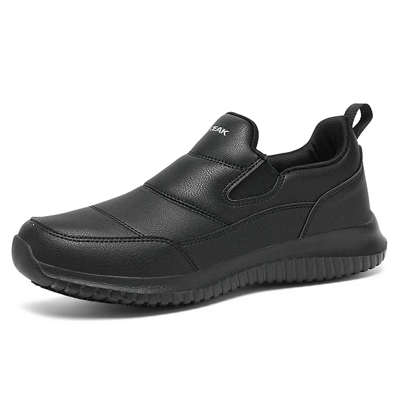 Zapatos de Chef de Hotel para las cuatro estaciones, antideslizantes, impermeables, a prueba de aceite, zapatos de trabajo de cocina, zapatillas ligeras y transpirables para caminar al aire libre para hombres