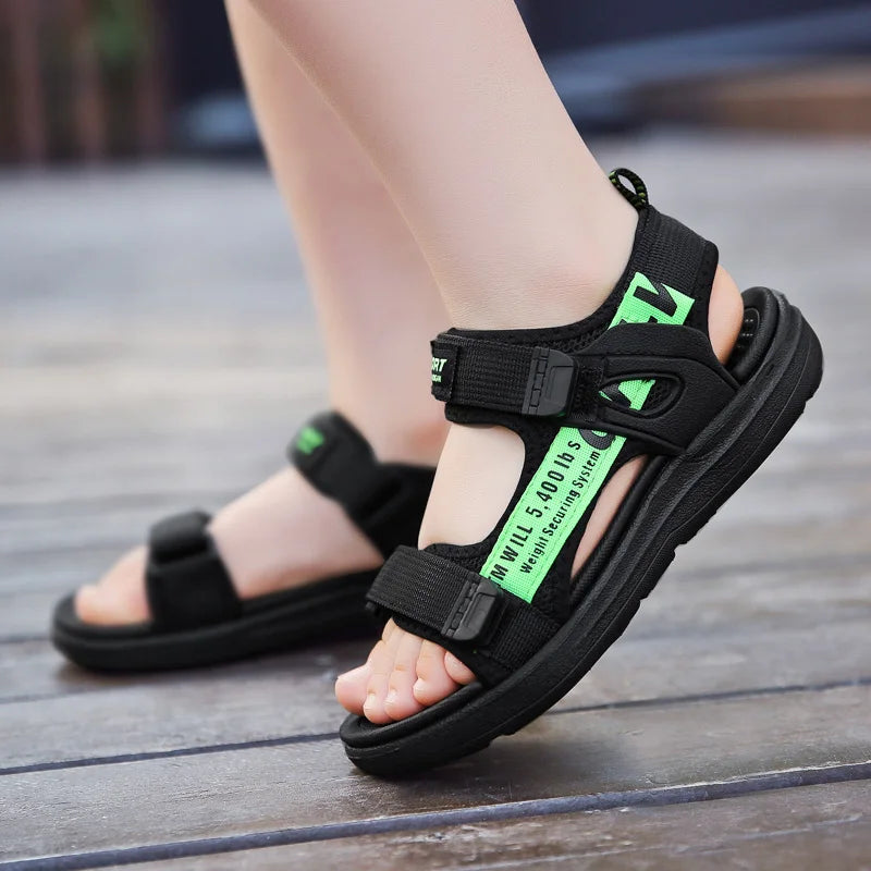 Sandalias de verano para niños, zapatillas de moda para niños y niñas, zapatos de playa al aire libre, calzado antideslizante, gran oferta