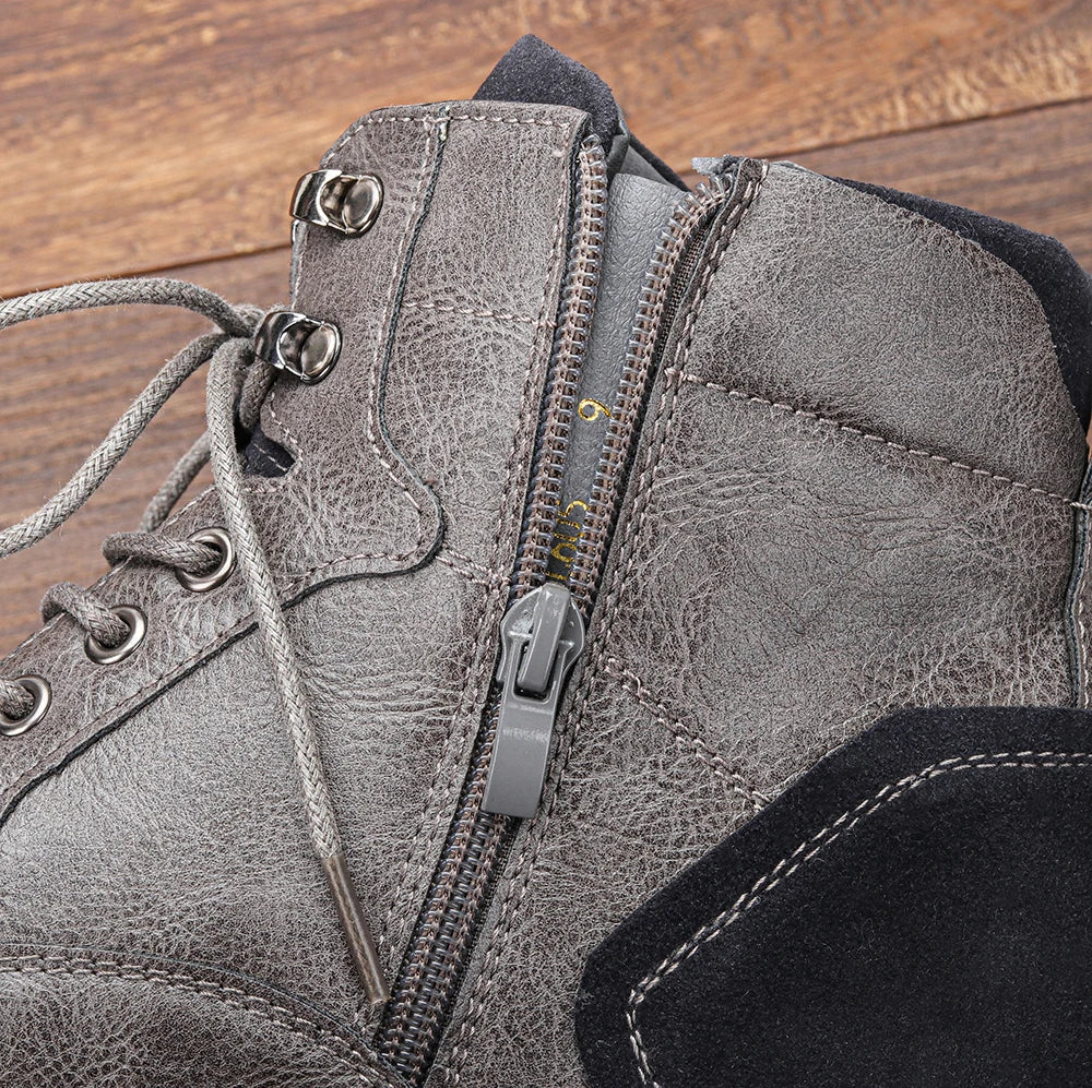 Talla 7-13 Botines para hombre Botas de cuero para hombre Bota de marca para hombre # AL605