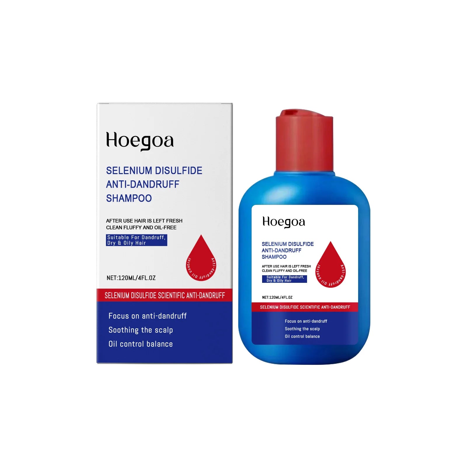 Champú de Sulfuro de Selenio para Control de Grasa, Elimina la Caspa, Refrescante, Limpieza Profunda, Nutre, Suaviza, Hidrata y Cuida el Cabello