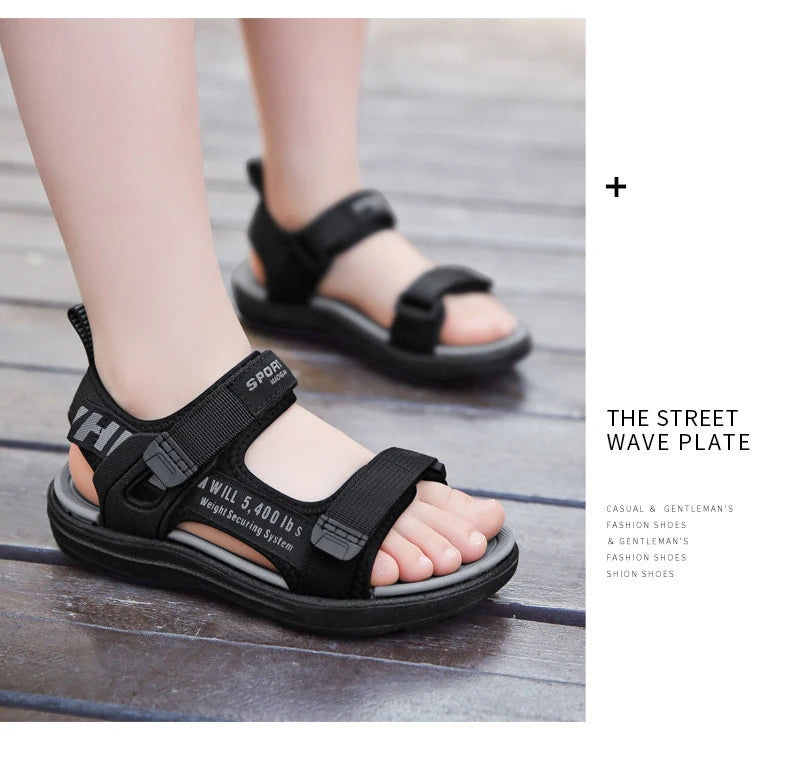 Sandalias de verano para niños, zapatillas de moda para niños y niñas, zapatos de playa al aire libre, calzado antideslizante, gran oferta