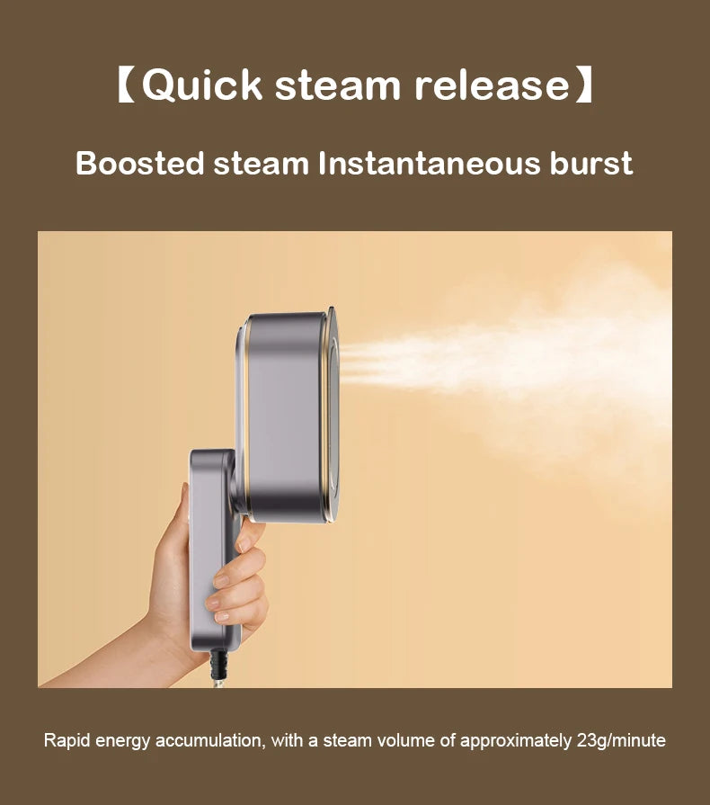 DMWD-vaporizador de ropa de mano plegable, máquina de planchado colgante eléctrica, generador de vapor de pulverización portátil, limpiador, 110V/220V