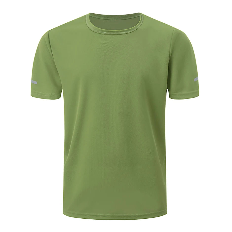 1/4 Uds. Camiseta deportiva de secado rápido de verano para hombre, camiseta holgada y cómoda de manga corta estampada a la moda para adolescentes, camiseta Joker para correr y Fitness