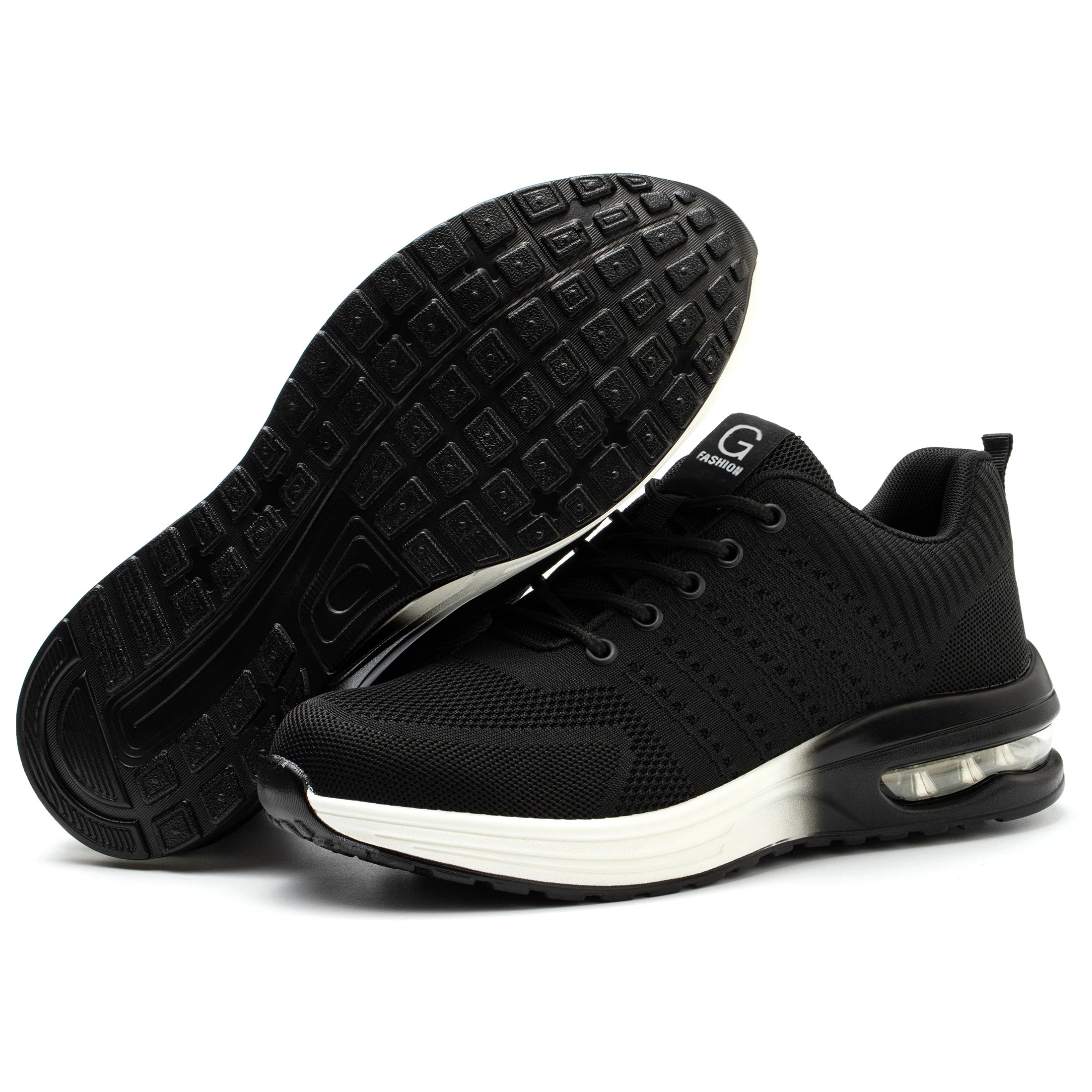 Zapatos de seguridad indestructibles para mujer, zapatos de trabajo con punta de acero antipinchazos, zapatillas ligeras antideslizantes con cojín de aire