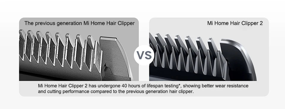 NUEVA Máquina Cortapelos MIJIA 2, Recortadora de Barba Profesional, Máquina de Corte de Pelo Inalámbrica Impermeable IPX7, Mijia Clipper 2