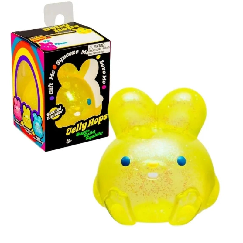 Juguete Sensorial Antiestrés Ice Cube, Conejito Adorable para Aliviar el Estrés, Juguete Blandito para Apretar, Juguetes de Descompresión para TDAH, Regalo.