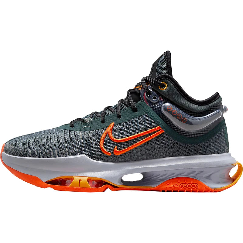 Nike oficial genuino primavera nuevos zapatos de baloncesto bajos transpirables con amortiguación para hombre DJ9432-301
