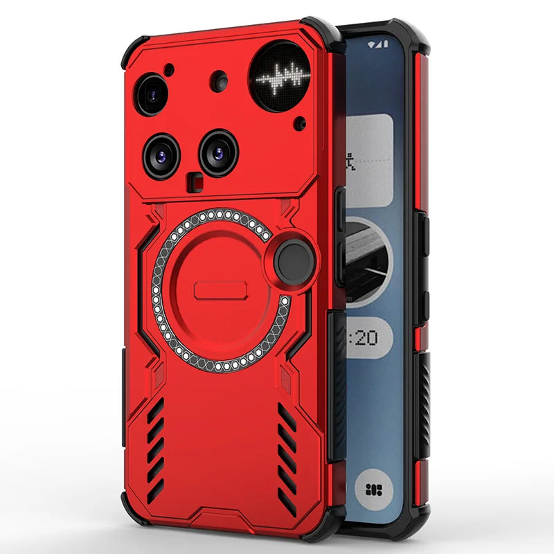 Funda de disipación de calor para Nothing Phone 3 3a Lite 4a Pro, protección de lente, carga inalámbrica magnética, carcasa trasera, Funda Coque