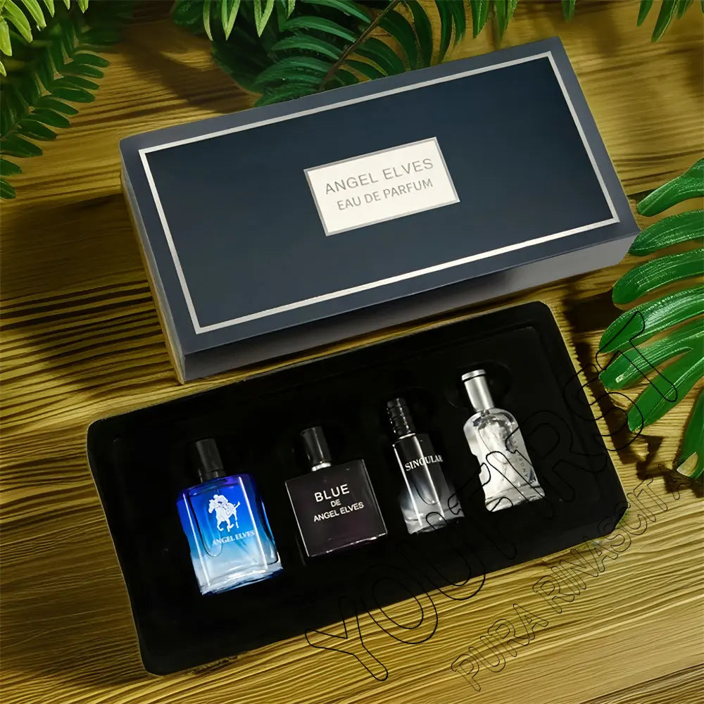 Perfume de marca para hombre con fecha, 120ml, Perfumes de feromonas masculinos duraderos y encantadores, Perfume en aerosol para hombre, caja de regalo para hombre, juego de 4 Uds. Nuevo