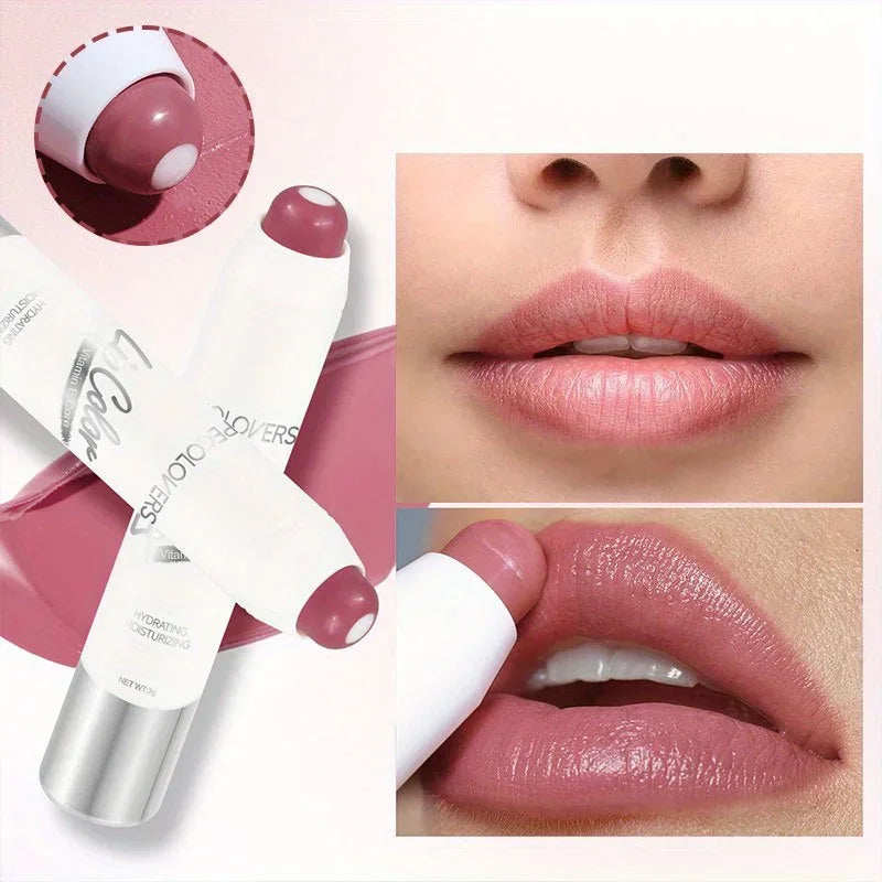 Pintalabios de sándwich Nude, bálsamo labial hidratante de larga duración, Copa antiadherente, esmalte de labios, maquillaje, Base de brillo de labios hidratante
