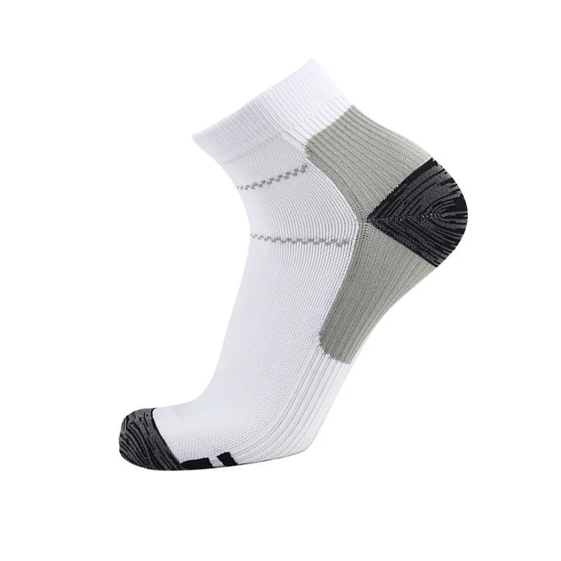1 par de calcetines para fascitis plantar con soporte para el arco para hombres y mujeres, los mejores calcetines de compresión para el tobillo para aliviar el dolor en el pie y el talón,