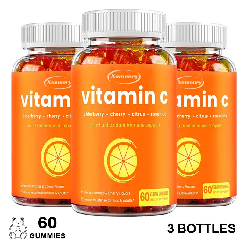 Gomitas de vitamina C: maximiza la absorción, fortalece el sistema inmunológico y promueve la producción de colágeno, antioxidante