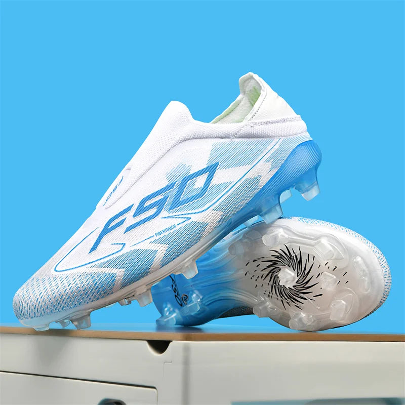 Nuevas botas de fútbol para hombres, zapatos de fútbol antideslizantes de alta calidad, tacos para césped, zapatillas de fútbol sala de alta calidad, zapatillas de deporte para interiores, superventas al aire libre