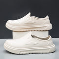 Zapatos de Chef para hombre, antideslizantes, resistentes al aceite, resistentes a la suciedad, zapatos de cocina, zapatos de trabajo, zapatos de lluvia de secado rápido, zuecos transpirables de gran tamaño