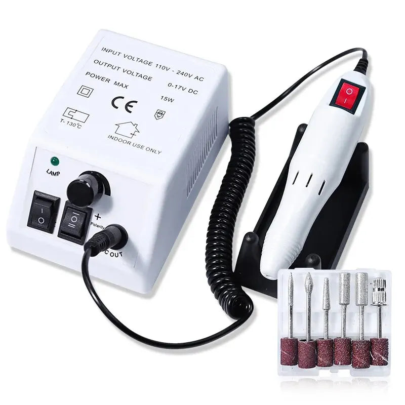 20000rpm, máquina de taladro de uñas profesional, lima de uñas eléctrica para manicura, uñas y manicura