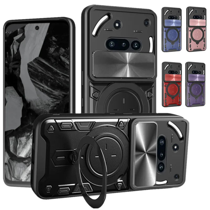 Funda protectora para nada teléfono 3a, funda con soporte de anillo, protección de lente, Fundas Coque Capa