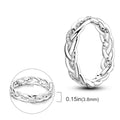Anillo de plata 925 con diseño Original de luciérnaga y amor infinito, anillos de dedo de circón para mujer, regalo de joyería de boda de alta calidad