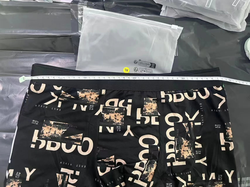 Ropa interior para padres e hijos para hombres y adolescentes, pantalones cortos con estampado Simple y a la moda, pantalones cortos informales con cintura elástica Joker, 4/10 piezas
