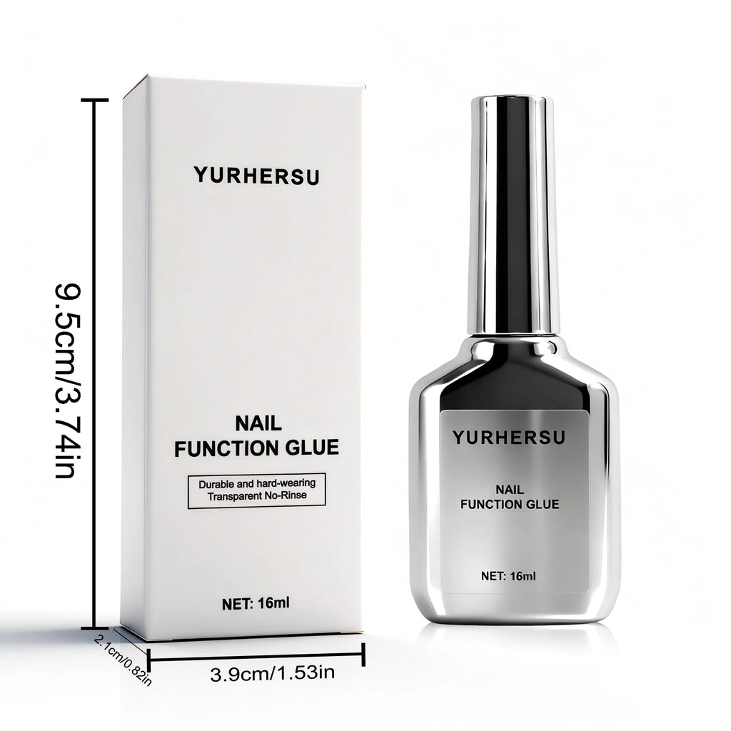 Pegamento para Uñas, Gel UV LED Super Fuerte para Extensión de Uñas Postizas, Adhesivo para Pedrería