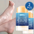 GSWP Crema para pies con 60% de urea y 2% de ácido salicílico, nutre e hidrata manos y pies, sin alcohol, apta para todo tipo de piel 40+40g