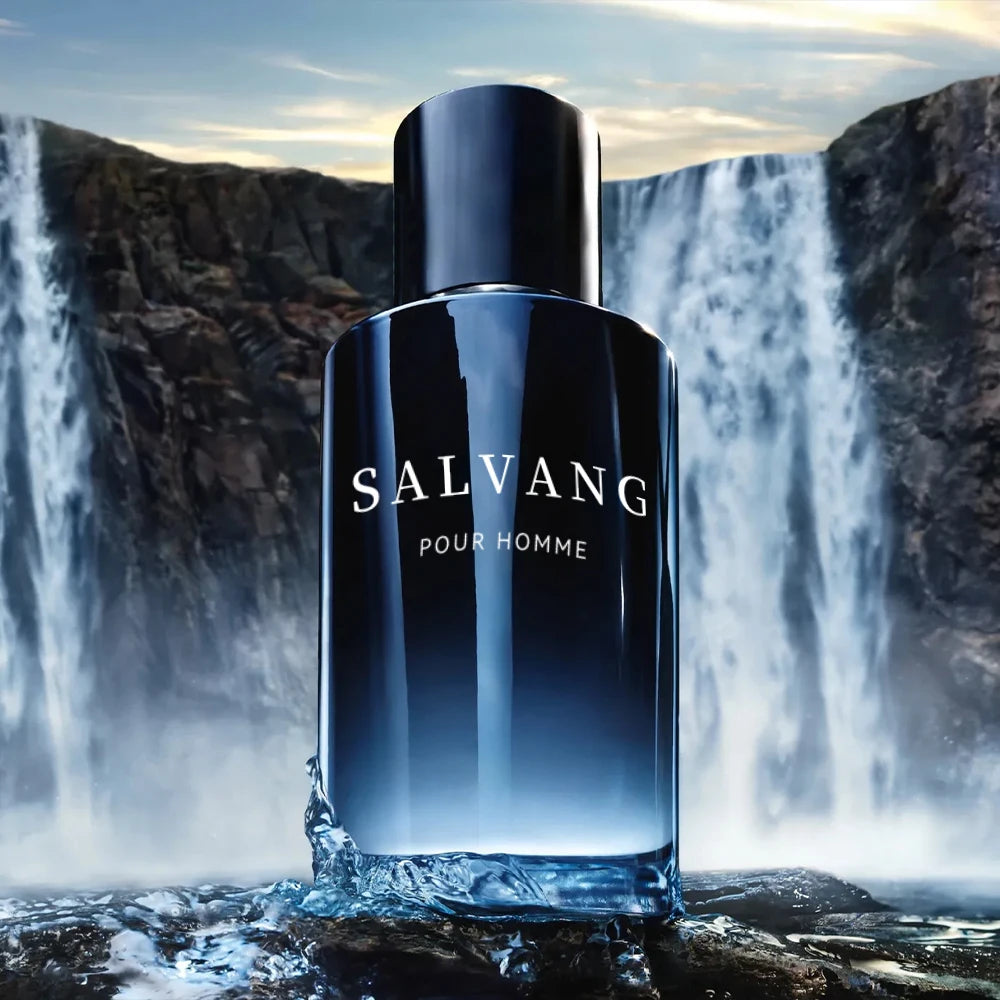 SALVANG Midnight Marine Man Eau De Parfum, 3.4 oz (100 ml). EDP de Larga Duración para Hombre. Haciendo de Él el Regalo Ideal para Caballeros, Perfume para Hombre